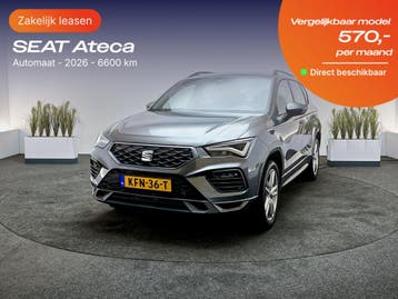 SEAT Ateca | Zakelijk Leasen vanaf 177,- p/mnd, Nieuw, Financial lease, Lease, Ateca