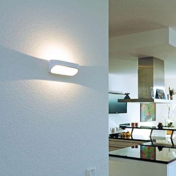 LED Wandlamp / Wandverlichting Ovaal 18W Natuurlijk Wit, Ophalen of Verzenden, Nieuw, Metaal, Overige fittingen
