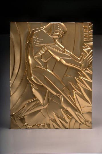 Naar Rene Paul Chambellan - Reliëf, Courage (moed) Art