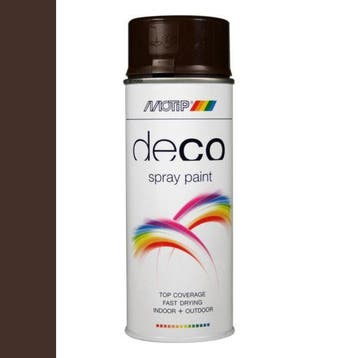 Motip Deco Paint Ral 8017 Chocolade Bruin Hoogglans 400 ml, Ophalen of Verzenden, Nieuw