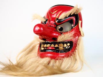 Mask - Hout, Veel geluk Kagura Tengu Mask