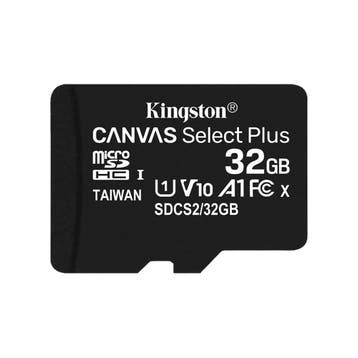 Kingston Canvas Select Plus microSDHC Class 10 met garantie, Audio, Tv en Foto, Ophalen of Verzenden, Gebruikt