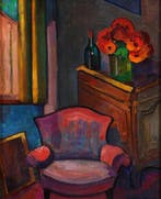 Matthieu Wiegman (1886-1971) - Kleurrijk interieur