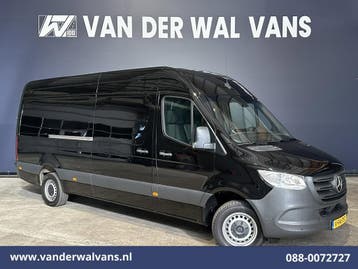 Mercedes-Benz Sprinter | 317 CDI 170pk L3H2 Euro6 Airco |, Gebruikt, Euro 6, Zwart, Mercedes-Benz