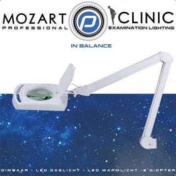 Loupelamp Mozart LED 5 Dioptrie met Handgreep (Loupelampen), Verzenden, Nieuw, Hand- en Voetverzorging