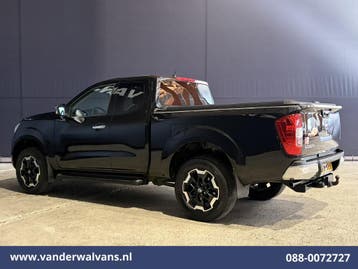 Nissan Navara | 2.3 dCi 164pk 4x4 Aandrijving Euro6 Airco |, Gebruikt, Euro 6, Zwart, Dealer onderhouden