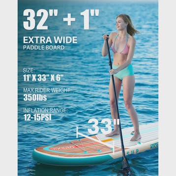 Myboat DIXERO Opblaasbaar Paddleboard 11'' - Complete Set me, Verzenden, Nieuw