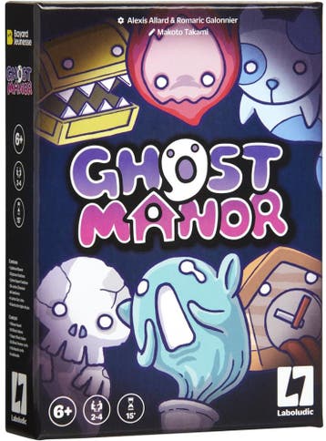 Ghost Manor - Kaartspel | Laboludic - Kaartspellen, Verzenden, Nieuw