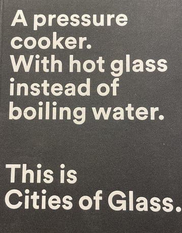 This is cities of glass, Ophalen of Verzenden, Nieuw