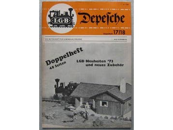 LGB Depesche 17-18 (Boeken en CDDVD, grootspoor), Verzamelen, Spoorwegen en Tramwegen, Ophalen of Verzenden, Gebruikt, Overige typen