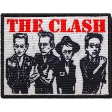 The Clash - Characters - Patch officiële merchandise, Ophalen of Verzenden, Nieuw, Kleding