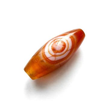 Oud Tibetaans/Nepalees Natuurlijke bandagaat Kralen-talisman