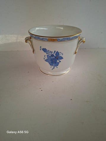 Vaas - Apponyi Blu of Chinese Bouquet Blauw - Porselein