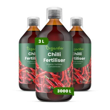Chili Vloeibare meststof - 3x1 liter, Verzenden, Mest