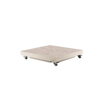 Platinum ceramica parasolvoet 90kg sandstone-vullen met zand, Nieuw