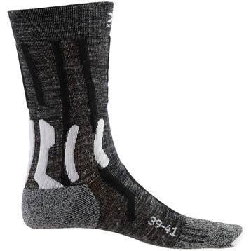X-Socks Trek Linnen Crew wandelsokken  Grijs/Zwart - Dames (, Verzenden, Nieuw, Kleding