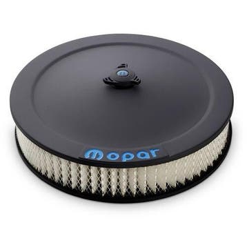 Black Crinkle Air Cleaner  Recessed MOPAR Emblem, Ophalen of Verzenden, Nieuw