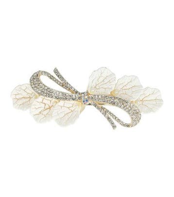 Haarspeld Patentspeld 9cm - Strik – Strass Steentjes –, Nieuw