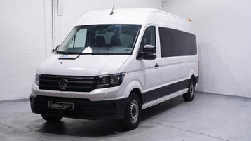 Volkswagen Crafter 2.0 TDI 140 pk L4H3 Rolstoelbus 9 Zitplaa, Stof, Gebruikt, Volkswagen, Airconditioning