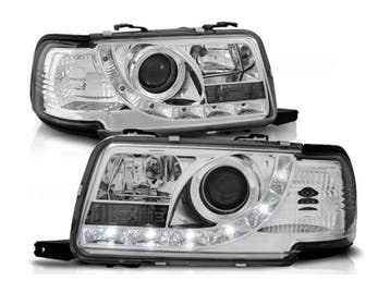 Koplampen Daylight Chrome geschikt voor Audi 80 B4, Verzenden, Nieuw, Audi