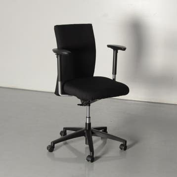 Klöber bureaustoel, zwart, 2D, Huis en Inrichting, Bureaustoelen, Ophalen of Verzenden, Nieuw
