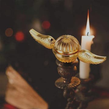 Gouden Snitch Fidget Spinner met Engelenvleugels - Antistres, Verzenden, Nieuw