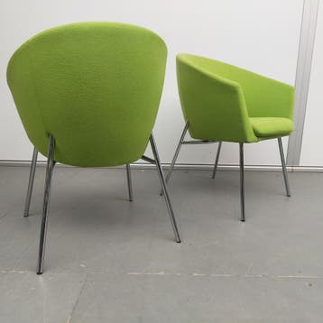 Artifort Megan design fauteuil by Rene Holten - groene stof, Ophalen of Verzenden, Nieuw