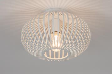 Rietveld Plafondlampen - Wit - Metaal, Verzenden, Nieuw