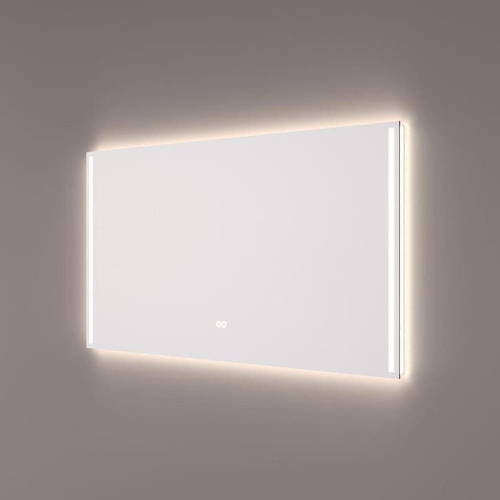 HIPP Design spiegel met Verticale LED-Banen en Indirecte, Huis en Inrichting, Woonaccessoires | Spiegels, Nieuw, Ophalen of Verzenden