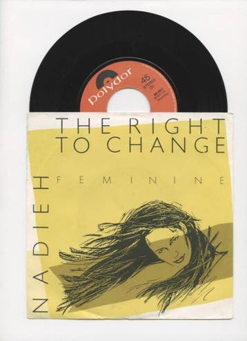 Nadieh – The Right To Change / Feminine (1-7-Vinyl-Single), Ophalen of Verzenden, Nieuw in verpakking