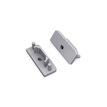 END CAP MET KABELOPENING | SURFACE 14MM | 20 STUKS, Huis en Inrichting, Nieuw