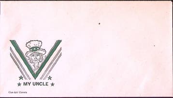Amerikaanse envelop WWII (lijst optie), Verzenden
