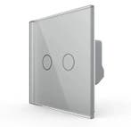 Livolo Glazen Touchscreen Dimmer, Wisselschakelaar | Grijs |, Doe-het-zelf en Verbouw, Elektra en Kabels, Ophalen of Verzenden