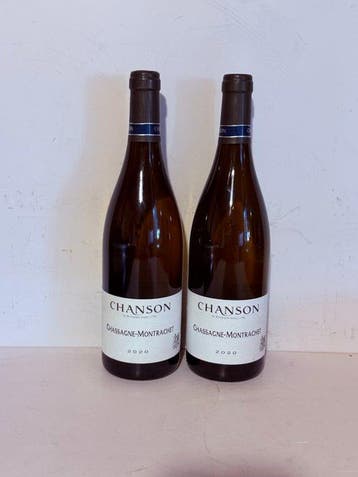 2020 Chanson - Chassagne-Montrachet - 2 Flessen (0.75 liter), Verzamelen, Nieuw