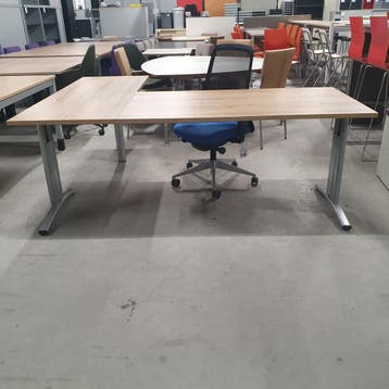 Markant hoekbureau met NIEUW blad - 200x160 cm, Ophalen of Verzenden, Nieuw