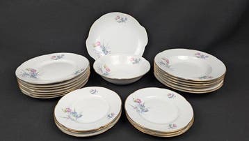 Richard Ginori - Tafelservies (20) - Rigo in oro - Porselein