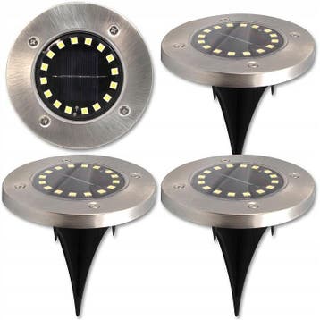 Solar 16 LED grondspot - 1.2 Watt - koud wit, Ophalen of Verzenden, Nieuw