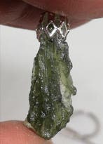 Prachtige Moldaviet-hanger Chlum. Moldavite - 1.27 g