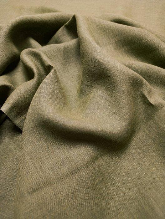 B377 - 550 x 150 cm - Bellissimo misto lino, italiano -, Antiek en Kunst, Antiek | Kleden en Textiel