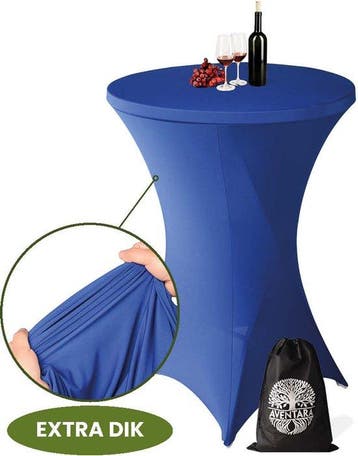 Statafelrok Donker Blauw x 1 – 80-85 x 110 cm – Luxe Extra, Verzenden, Nieuw