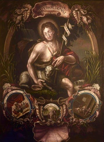 Spanish School, mid-17th century - Saint John the Baptist,