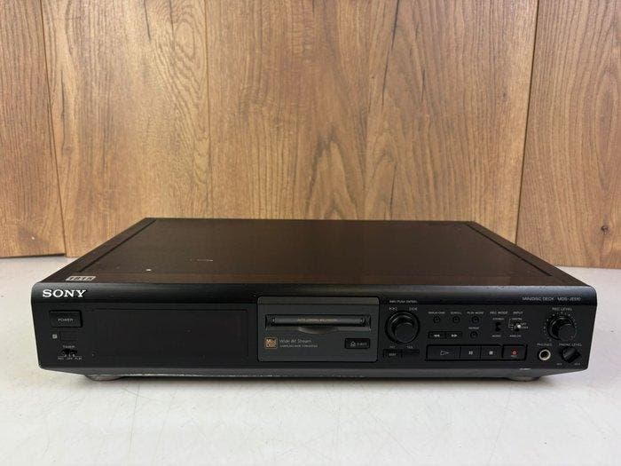 Sony - MDS-JE510 Minidisc deck, Audio, Tv en Foto, Radio's