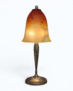 Charles Ranc - Charles Schneider - Lamp - Zilverbrons