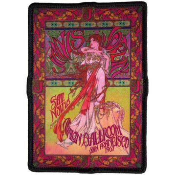 Janis Joplin - Avalon Ballroom - Patch officiële merchandise, Ophalen of Verzenden, Nieuw, Kleding