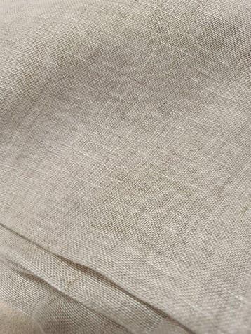 Stupendo tessuto grigio in puro lino - Textiel - 540 cm -