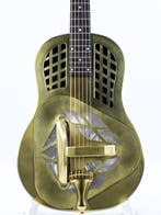 National Raw Tricone Brass (Instrument,Acoustic Guitars), Ophalen of Verzenden, Nieuw, Western- of Steelstringgitaar