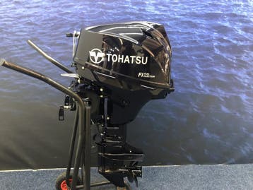 Tohatsu 15 E buitenboordmotor, 10 tot 30 pk, Viertaktmotor, Ophalen of Verzenden, Zo goed als nieuw