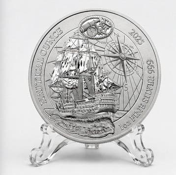 Rwanda en Burundi. 50 RWF 2025 – Nautical Ounce – HMS