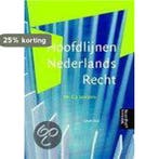 Hoofdlijnen Nederlands Recht 9789001559977, Boeken, Verzenden, Zo goed als nieuw