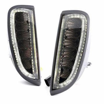 Knipperlichten DRL Porsche Cayenne 06-10 LED smoke, Ophalen of Verzenden, Nieuw